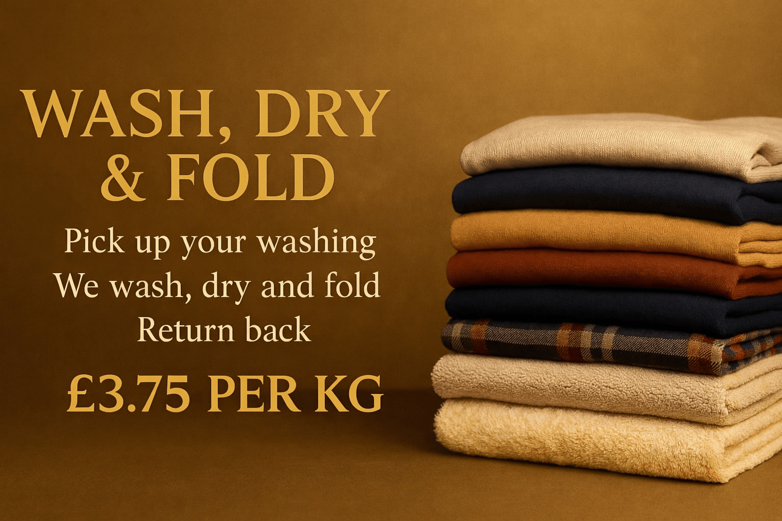 Wash Dry Fold